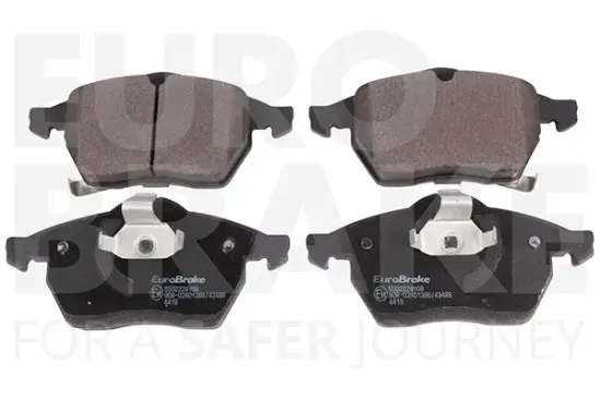 Bremsbelagsatz, Scheibenbremse Vorderachse EUROBRAKE 5502224108 Bild Bremsbelagsatz, Scheibenbremse Vorderachse EUROBRAKE 5502224108