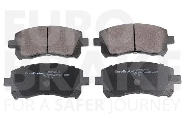 Bremsbelagsatz, Scheibenbremse EUROBRAKE 5502224410