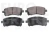 Bremsbelagsatz, Scheibenbremse Vorderachse EUROBRAKE 5502224410