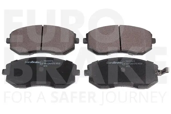 Bremsbelagsatz, Scheibenbremse Vorderachse EUROBRAKE 5502224413