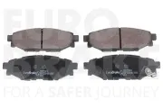 Bremsbelagsatz, Scheibenbremse Hinterachse EUROBRAKE 5502224414