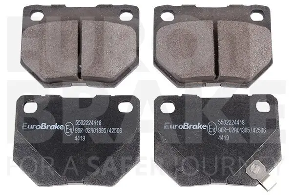 Bremsbelagsatz, Scheibenbremse Hinterachse EUROBRAKE 5502224418