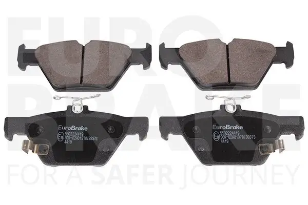 Bremsbelagsatz, Scheibenbremse Hinterachse EUROBRAKE 5502224419