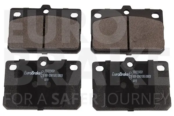 Bremsbelagsatz, Scheibenbremse Vorderachse EUROBRAKE 5502224501