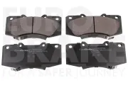 Bremsbelagsatz, Scheibenbremse Vorderachse EUROBRAKE 55022245100