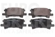 Bremsbelagsatz, Scheibenbremse Hinterachse EUROBRAKE 55022245101