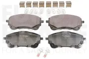Bremsbelagsatz, Scheibenbremse Vorderachse EUROBRAKE 55022245121