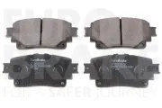 Bremsbelagsatz, Scheibenbremse Hinterachse EUROBRAKE 55022245123