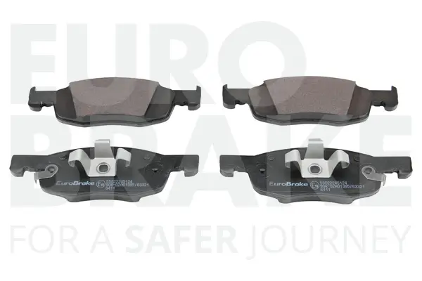 Bremsbelagsatz, Scheibenbremse Vorderachse EUROBRAKE 55022245124