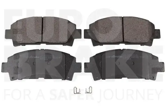 Bremsbelagsatz, Scheibenbremse Vorderachse EUROBRAKE 5502224530 Bild Bremsbelagsatz, Scheibenbremse Vorderachse EUROBRAKE 5502224530