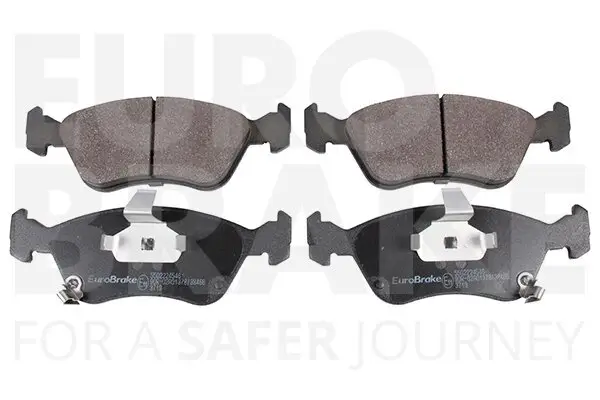 Bremsbelagsatz, Scheibenbremse Vorderachse EUROBRAKE 5502224546