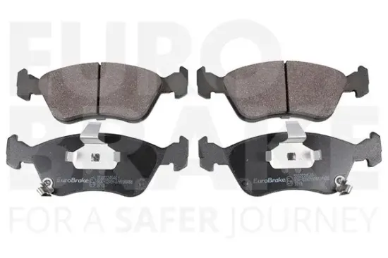 Bremsbelagsatz, Scheibenbremse Vorderachse EUROBRAKE 5502224546 Bild Bremsbelagsatz, Scheibenbremse Vorderachse EUROBRAKE 5502224546