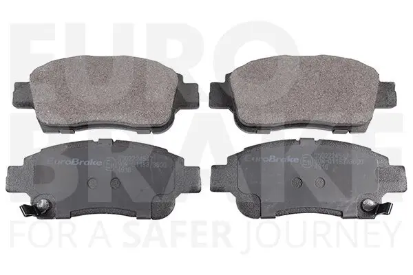 Bremsbelagsatz, Scheibenbremse EUROBRAKE 5502224547 Bild Bremsbelagsatz, Scheibenbremse EUROBRAKE 5502224547