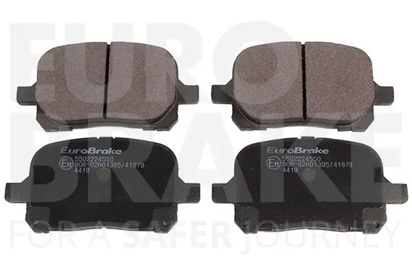 Bremsbelagsatz, Scheibenbremse Vorderachse EUROBRAKE 5502224550