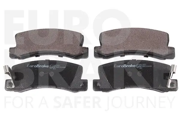 Bremsbelagsatz, Scheibenbremse EUROBRAKE 5502224551