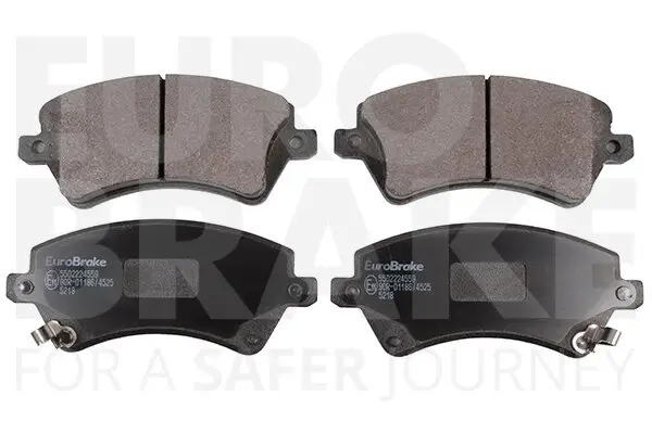 Bremsbelagsatz, Scheibenbremse EUROBRAKE 5502224559