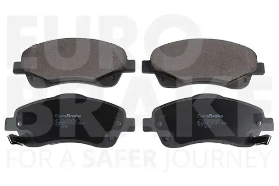 Bremsbelagsatz, Scheibenbremse Vorderachse EUROBRAKE 5502224562 Bild Bremsbelagsatz, Scheibenbremse Vorderachse EUROBRAKE 5502224562