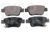 Bremsbelagsatz, Scheibenbremse Hinterachse EUROBRAKE 5502224563