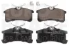 Bremsbelagsatz, Scheibenbremse Hinterachse EUROBRAKE 5502224564