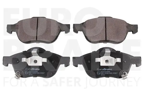 Bremsbelagsatz, Scheibenbremse EUROBRAKE 5502224566