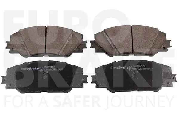 Bremsbelagsatz, Scheibenbremse Vorderachse EUROBRAKE 5502224575