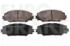 Bremsbelagsatz, Scheibenbremse Vorderachse EUROBRAKE 5502224575