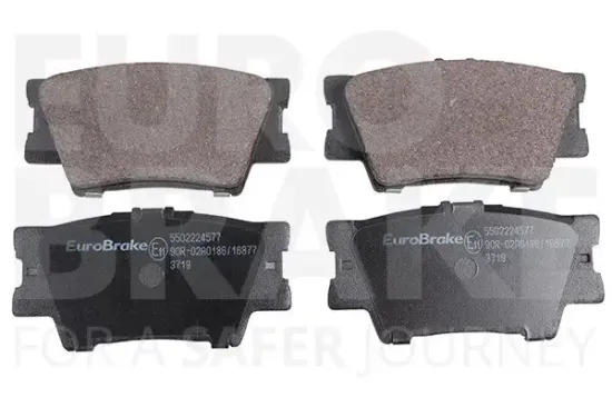 Bremsbelagsatz, Scheibenbremse EUROBRAKE 5502224577 Bild Bremsbelagsatz, Scheibenbremse EUROBRAKE 5502224577