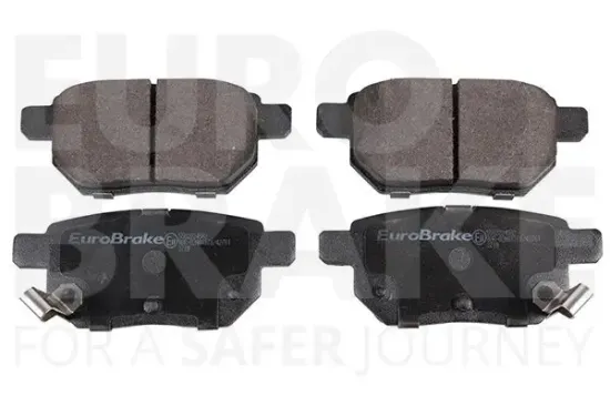 Bremsbelagsatz, Scheibenbremse Hinterachse EUROBRAKE 5502224582 Bild Bremsbelagsatz, Scheibenbremse Hinterachse EUROBRAKE 5502224582