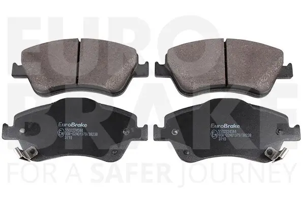 Bremsbelagsatz, Scheibenbremse Vorderachse EUROBRAKE 5502224584
