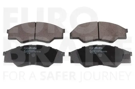 Bremsbelagsatz, Scheibenbremse Vorderachse EUROBRAKE 5502224587 Bild Bremsbelagsatz, Scheibenbremse Vorderachse EUROBRAKE 5502224587