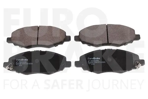 Bremsbelagsatz, Scheibenbremse Vorderachse EUROBRAKE 5502224590