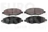 Bremsbelagsatz, Scheibenbremse Vorderachse EUROBRAKE 5502224590