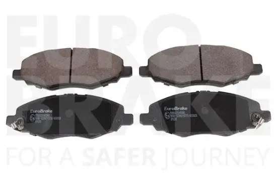 Bremsbelagsatz, Scheibenbremse Vorderachse EUROBRAKE 5502224590 Bild Bremsbelagsatz, Scheibenbremse Vorderachse EUROBRAKE 5502224590