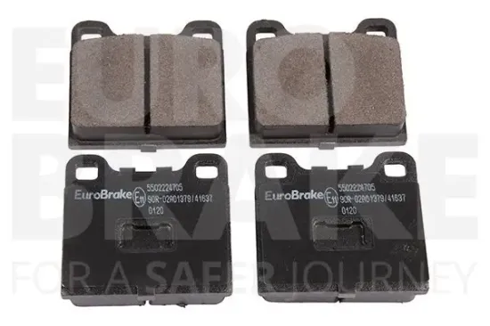 Bremsbelagsatz, Scheibenbremse EUROBRAKE 5502224705 Bild Bremsbelagsatz, Scheibenbremse EUROBRAKE 5502224705