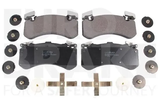 Bremsbelagsatz, Scheibenbremse Vorderachse EUROBRAKE 55022247108 Bild Bremsbelagsatz, Scheibenbremse Vorderachse EUROBRAKE 55022247108