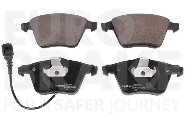 Bremsbelagsatz, Scheibenbremse Vorderachse EUROBRAKE 55022247110