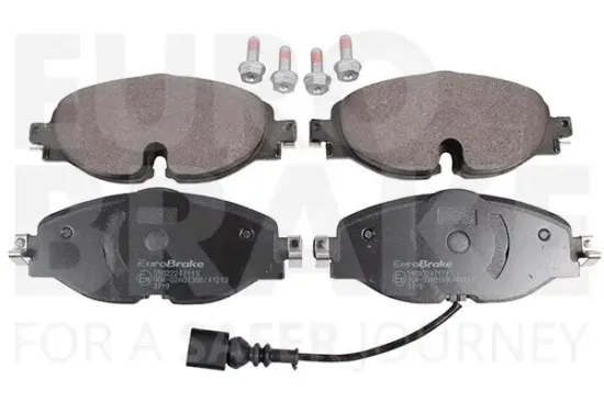 Bremsbelagsatz, Scheibenbremse EUROBRAKE 55022247113 Bild Bremsbelagsatz, Scheibenbremse EUROBRAKE 55022247113