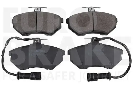 Bremsbelagsatz, Scheibenbremse Vorderachse EUROBRAKE 5502224711 Bild Bremsbelagsatz, Scheibenbremse Vorderachse EUROBRAKE 5502224711