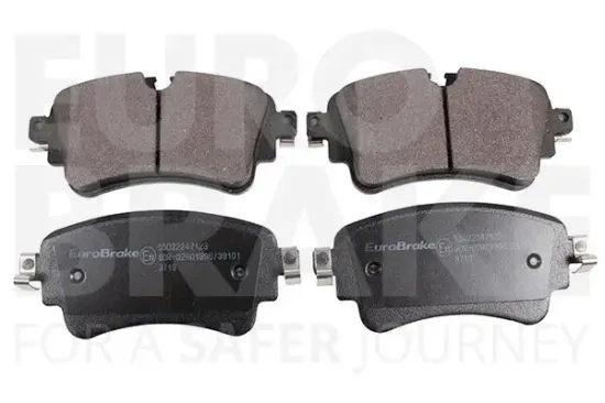 Bremsbelagsatz, Scheibenbremse Hinterachse EUROBRAKE 55022247123 Bild Bremsbelagsatz, Scheibenbremse Hinterachse EUROBRAKE 55022247123