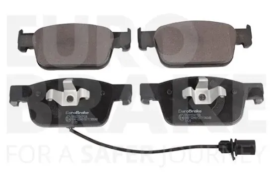 Bremsbelagsatz, Scheibenbremse Vorderachse EUROBRAKE 55022247124 Bild Bremsbelagsatz, Scheibenbremse Vorderachse EUROBRAKE 55022247124