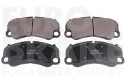 Bremsbelagsatz, Scheibenbremse Vorderachse EUROBRAKE 55022247136