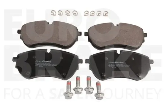 Bremsbelagsatz, Scheibenbremse Vorderachse EUROBRAKE 55022247152 Bild Bremsbelagsatz, Scheibenbremse Vorderachse EUROBRAKE 55022247152