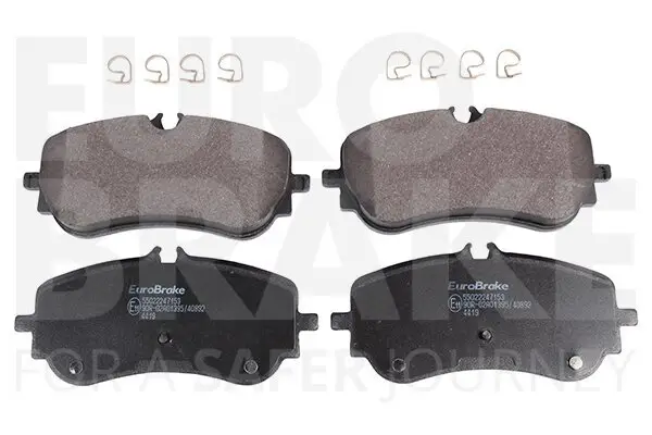 Bremsbelagsatz, Scheibenbremse EUROBRAKE 55022247153
