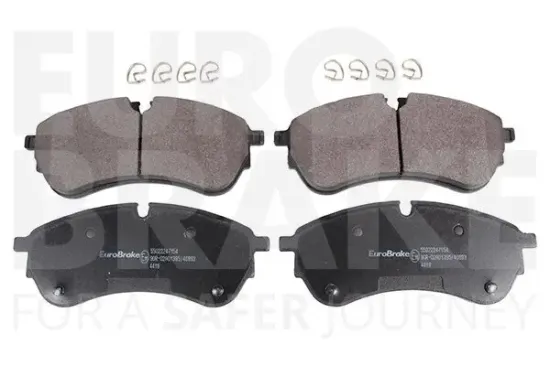 Bremsbelagsatz, Scheibenbremse EUROBRAKE 55022247154 Bild Bremsbelagsatz, Scheibenbremse EUROBRAKE 55022247154