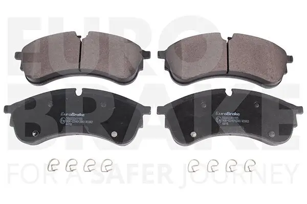 Bremsbelagsatz, Scheibenbremse Vorderachse EUROBRAKE 55022247155