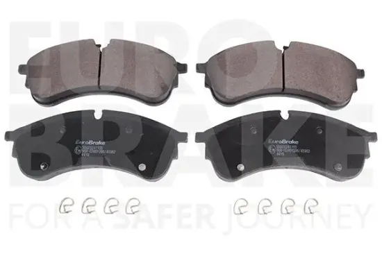 Bremsbelagsatz, Scheibenbremse Vorderachse EUROBRAKE 55022247155 Bild Bremsbelagsatz, Scheibenbremse Vorderachse EUROBRAKE 55022247155