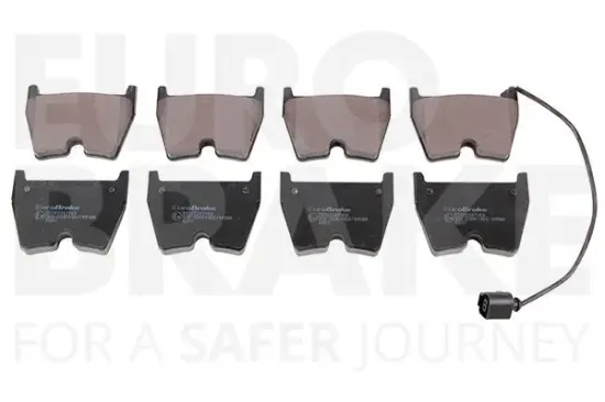 Bremsbelagsatz, Scheibenbremse Vorderachse EUROBRAKE 55022247163 Bild Bremsbelagsatz, Scheibenbremse Vorderachse EUROBRAKE 55022247163