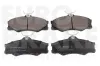 Bremsbelagsatz, Scheibenbremse EUROBRAKE 5502224718