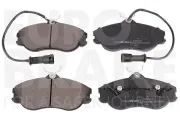 Bremsbelagsatz, Scheibenbremse Vorderachse EUROBRAKE 5502224722