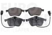 Bremsbelagsatz, Scheibenbremse Vorderachse EUROBRAKE 5502224729